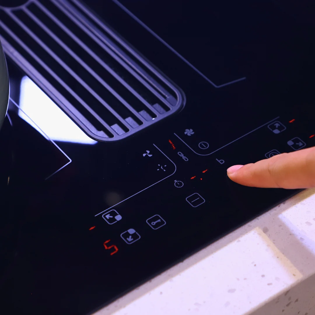 NEW! Bruz 60cm Dual Flex Zone Induction Cooktop with Integrated Ventilation System RF6012FLEX - Image 5