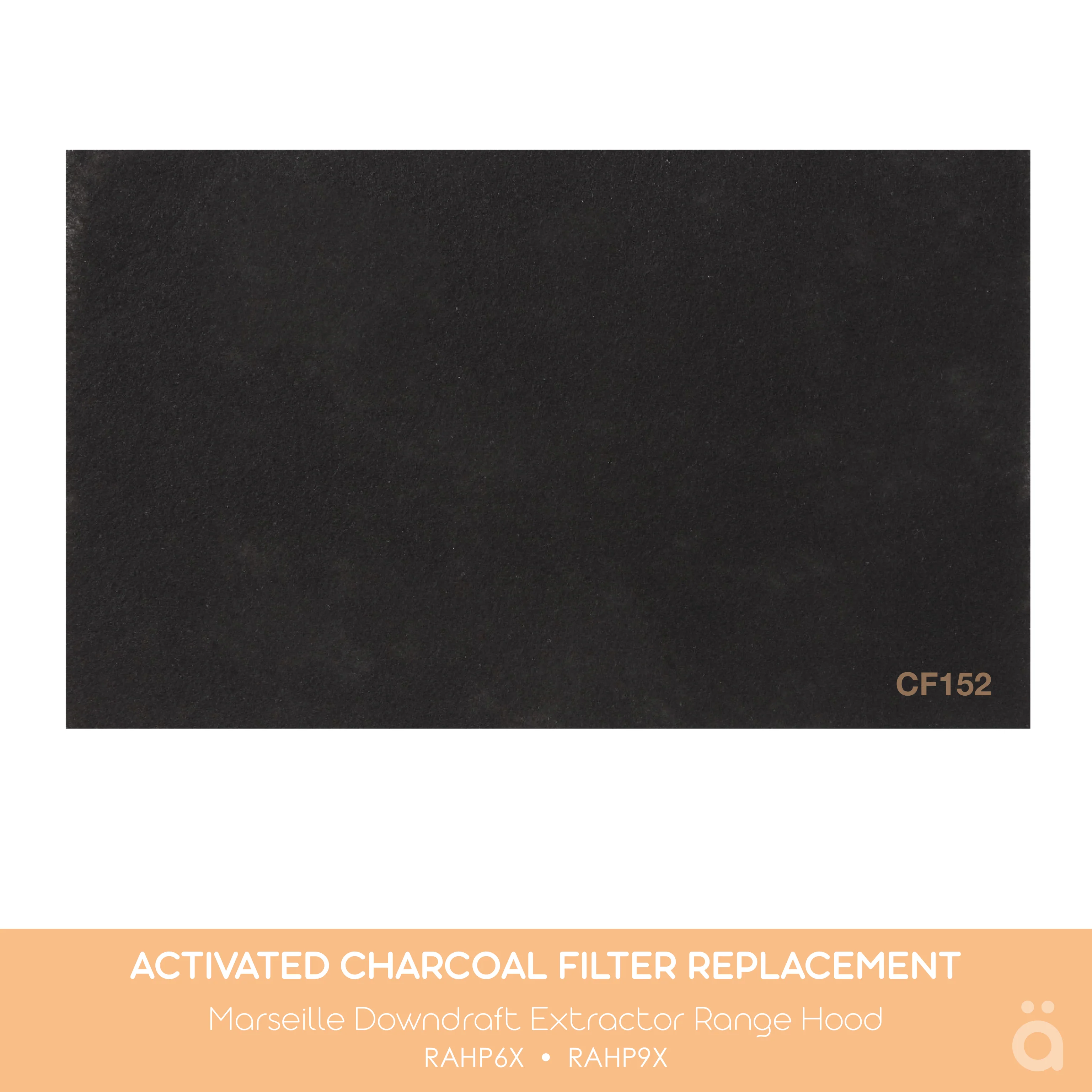 Charcoal / Carbon Filter Replacement for Marseille RAHP6X Downdraft Extractor Rangehood CF152 - Image 3