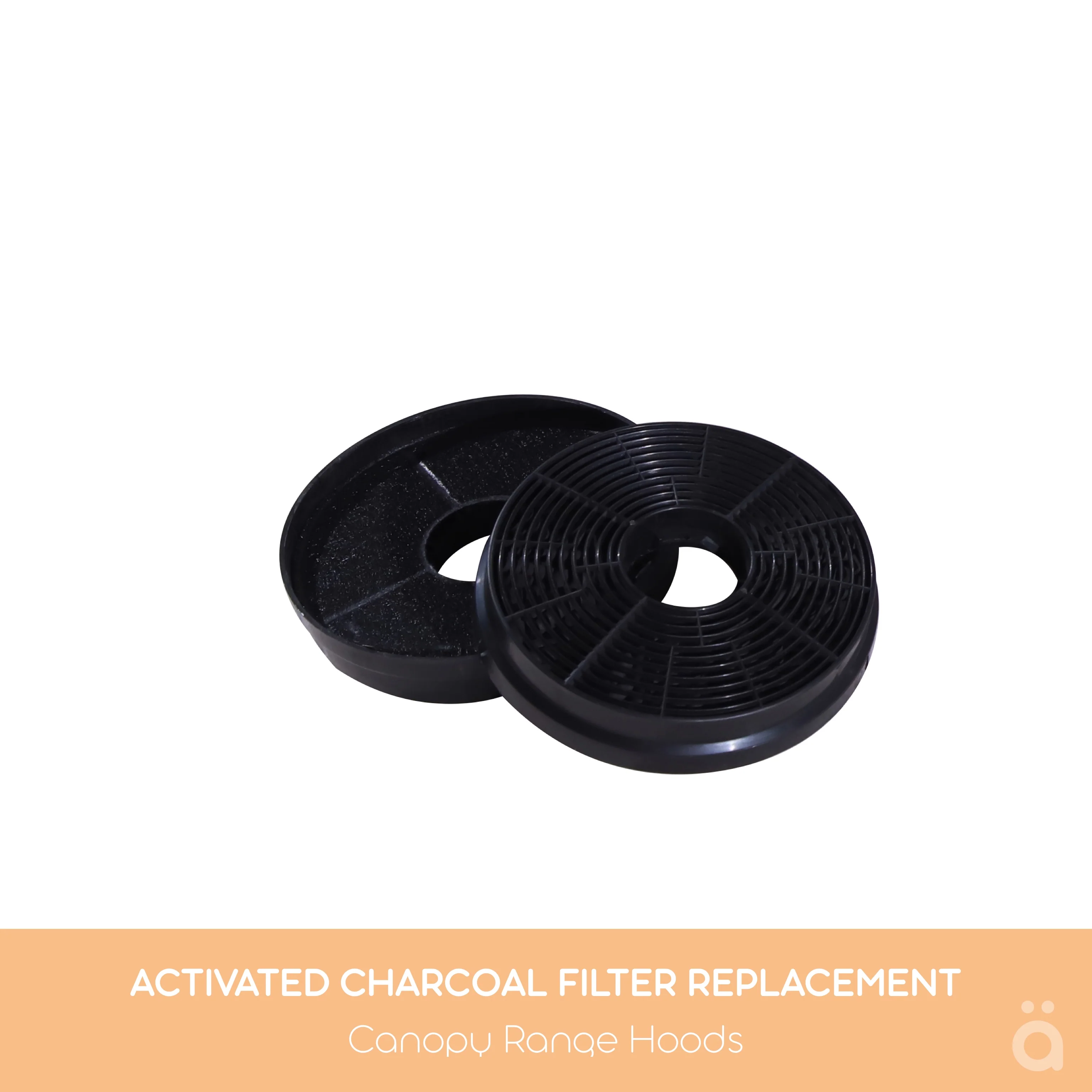 Charcoal / Carbon Filter Replacement for Canopy Rangehood [Set of 2-Piece] CF130 - Image 3