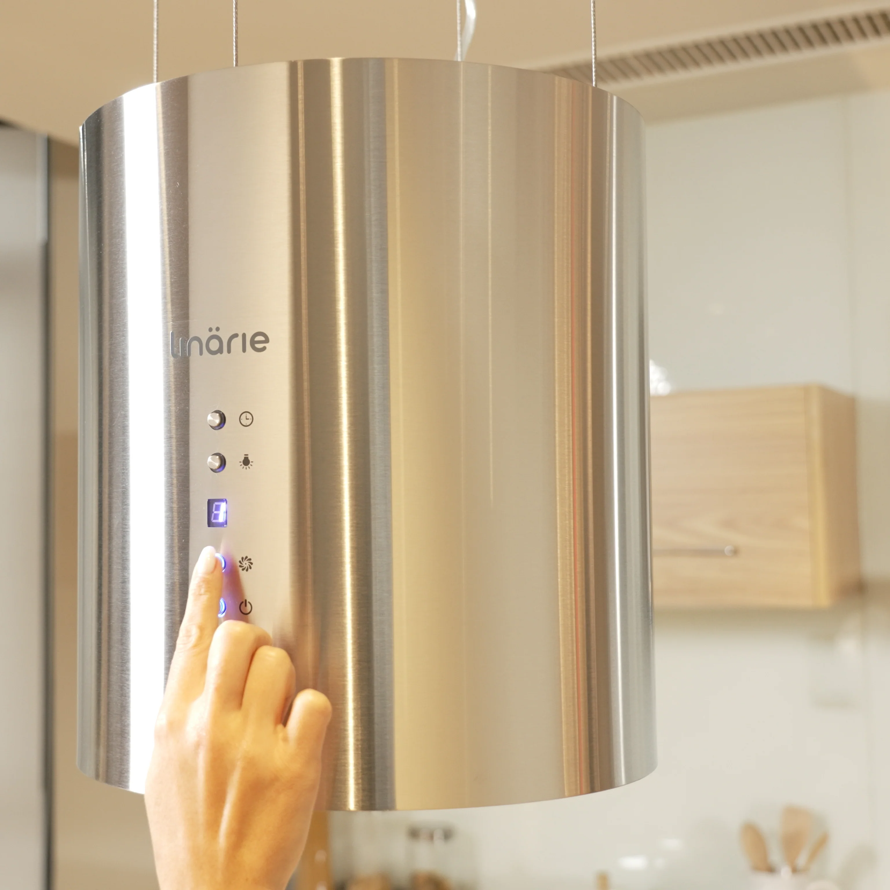 Corsica 35cm Island Rangehood RAHID35X - Image 4