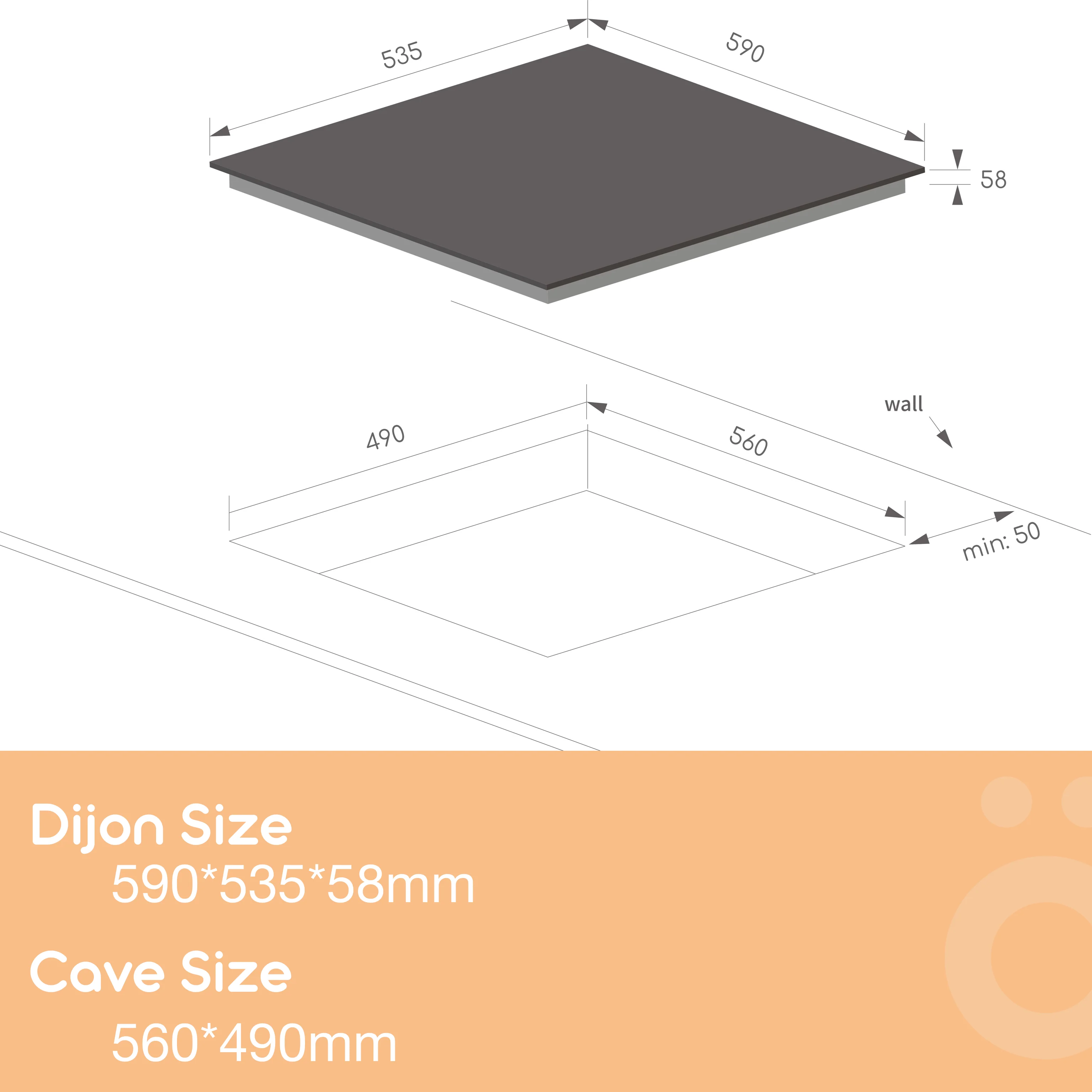 Dijon 60cm 4 Zone Induction Cooktop with Dual Flex Zone LS60I2F - Image 12