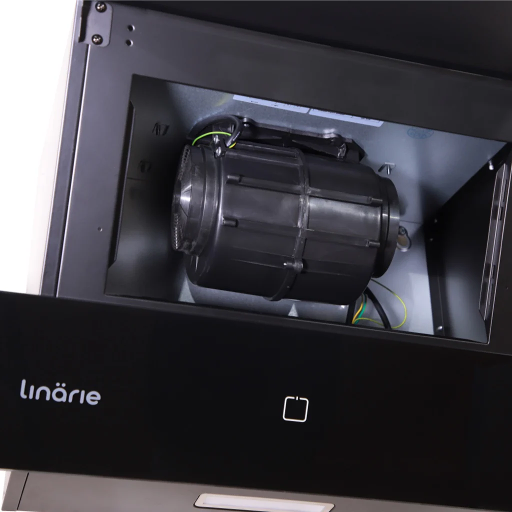 Gruissan 60cm Angled Canopy Wall-Mounted Rangehood with Gesture Control RAHSL60B3 - Image 10