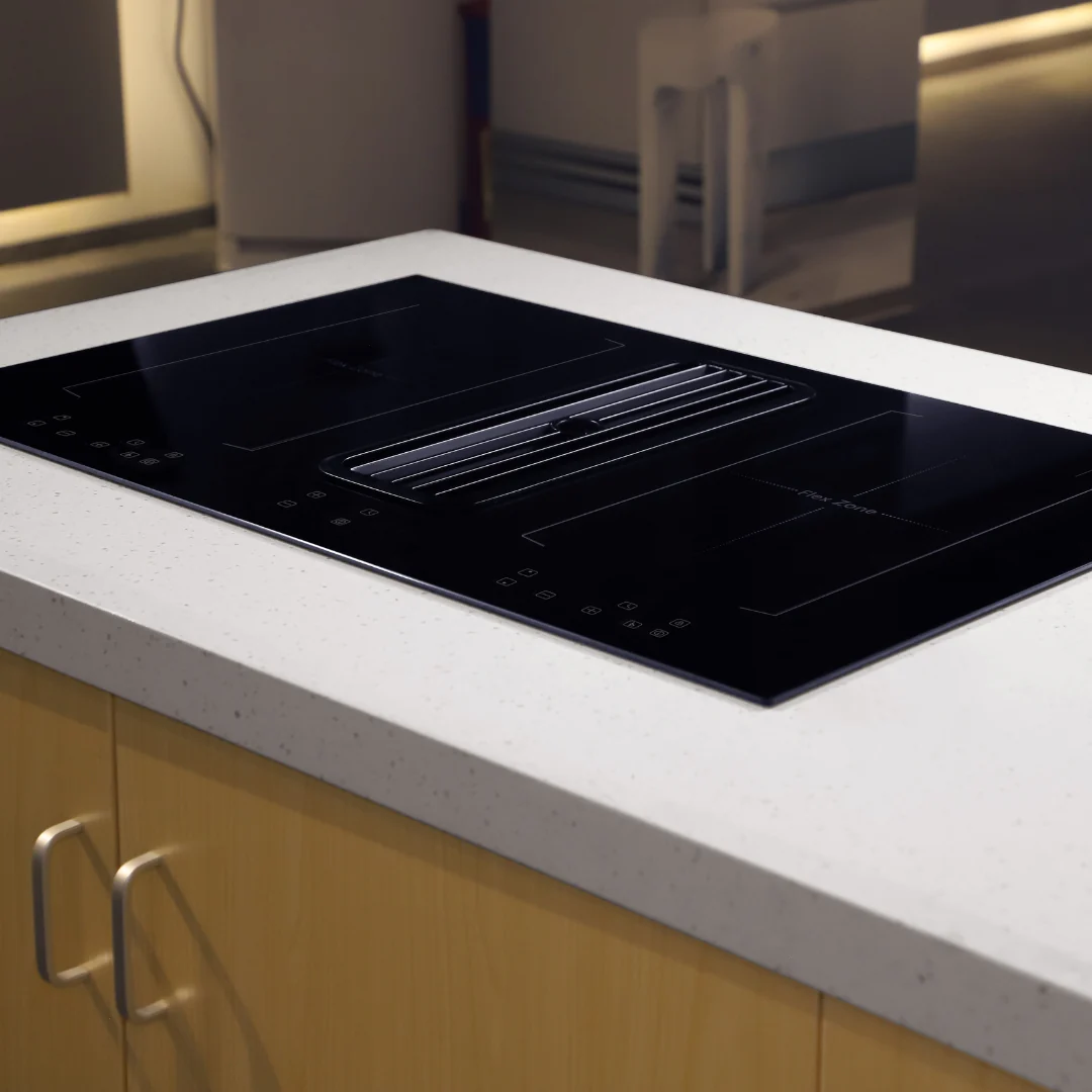 NEW! Redon 80cm Dual Flex Zone Induction Cooktop with Integrated Ventilation System RF8012FLEX - Image 21