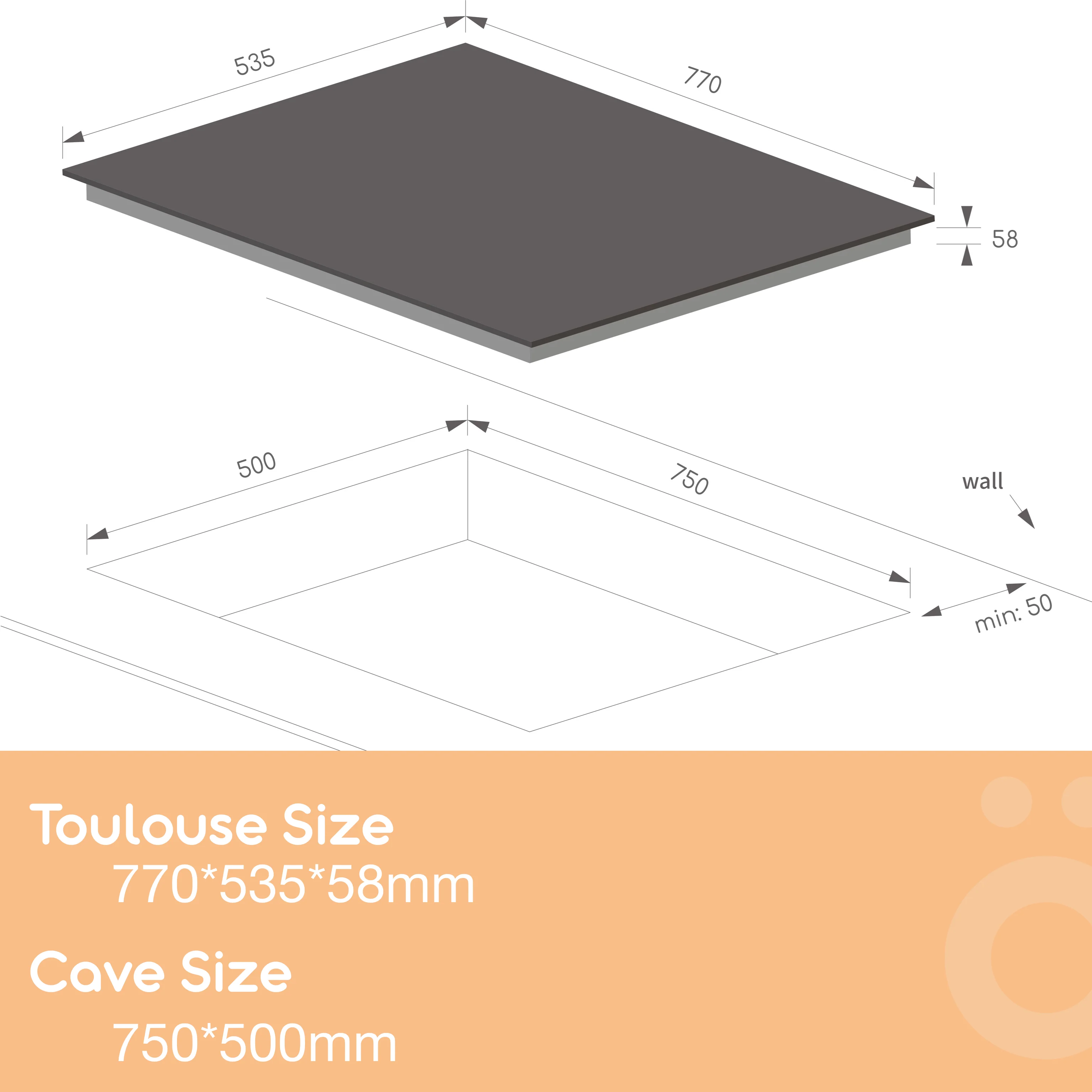 Toulouse 80cm 5 Zone Induction Cooktop with Dual Flex Zone LS80I2F1Z - Image 11